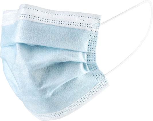 Assure Level 2 Blue Earloop Masks $5.95 per box of 50, 20 boxes per carton
